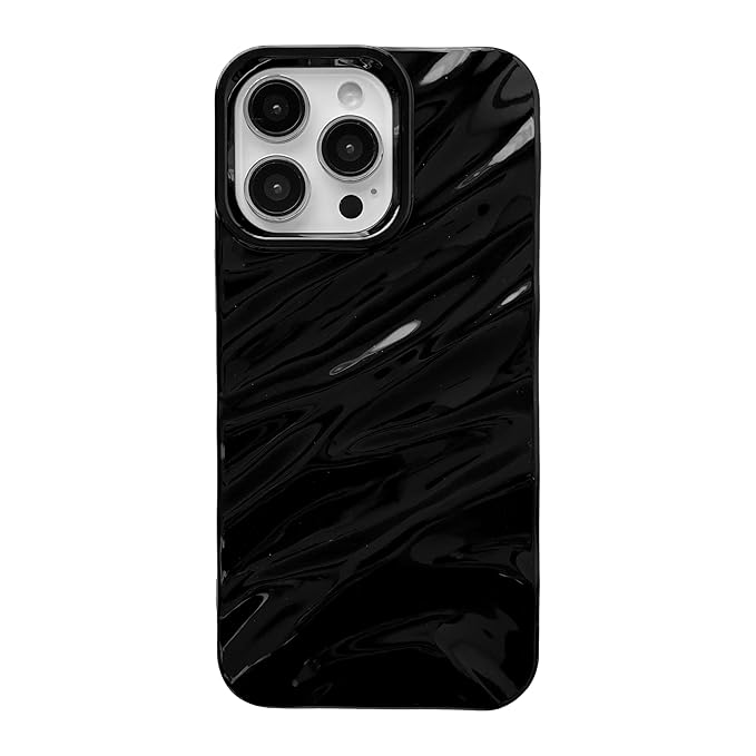 Black Wave iPhone Case