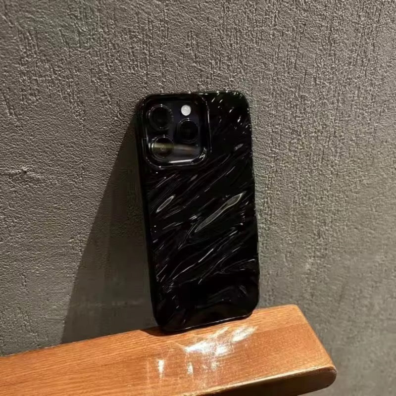 Black Wave iPhone Case